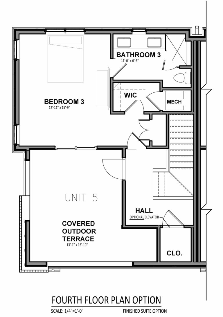 Fourth Floor Optional Diagram