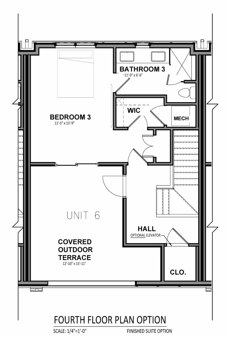 Fourth Floor Optional Diagram